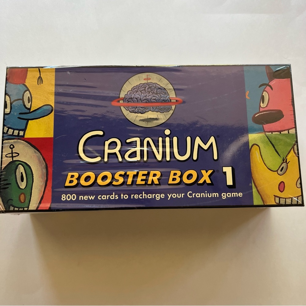 Cranium Booster Box 1 With 800 New Cards